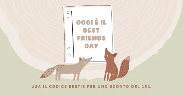 Un amico davvero brown whimsical-color-block