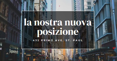 Posizione posizione gray modern-simple