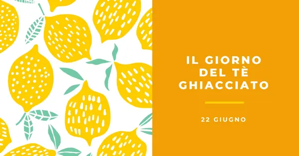 I limoni della vita sono per il tè ghiacciato orange whimsical-color-block