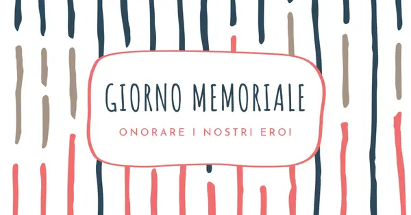 Onorare i nostri eroi white whimsical-line