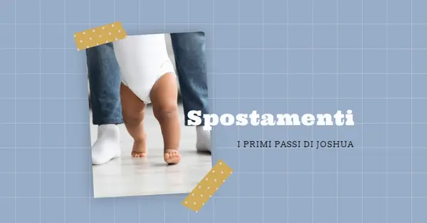 Uscita blue modern-simple
