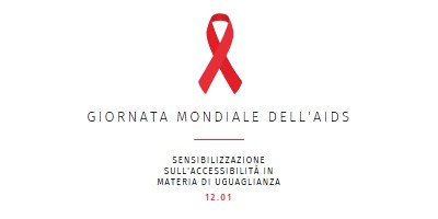 Aumentare la consapevolezza dell'AIDS white modern-simple