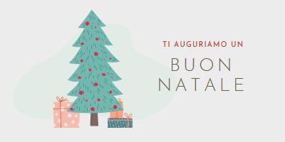 Augurandoti un buon Natale pink whimsical-color-block