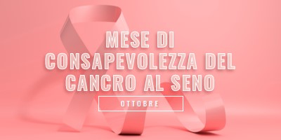 Consapevolezza del cancro al seno pink modern-bold