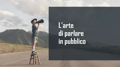 Presentazione professionale nostalgica