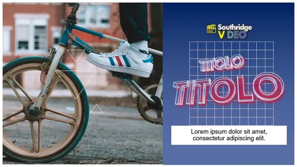 Presentazione retro vintage retro