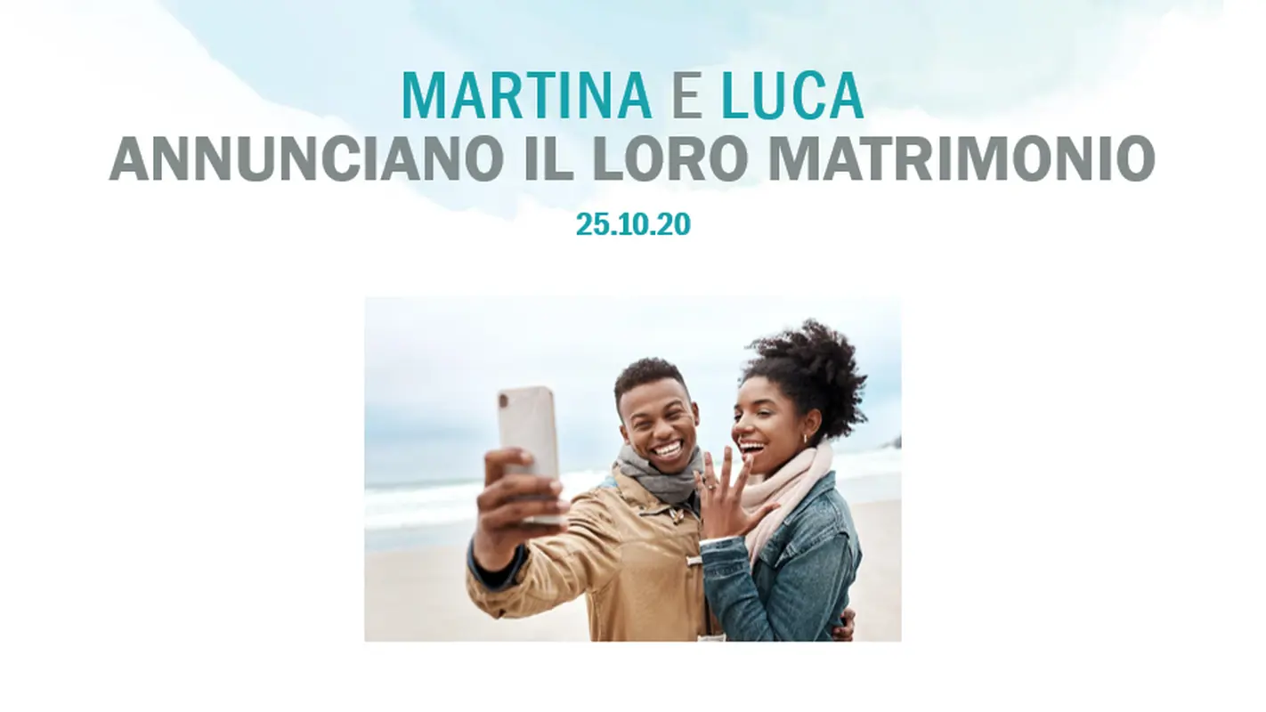 Album fotografico nuziale con sfumature ad acquarello organic simple