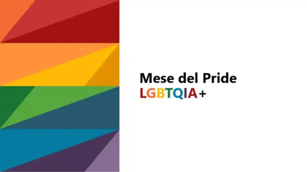 Presentazione del mese del Pride LGBTQIA modern-simple