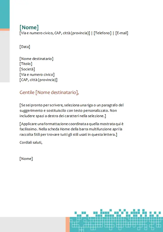 Carta intestata con tecnologia minimalista modern-simple