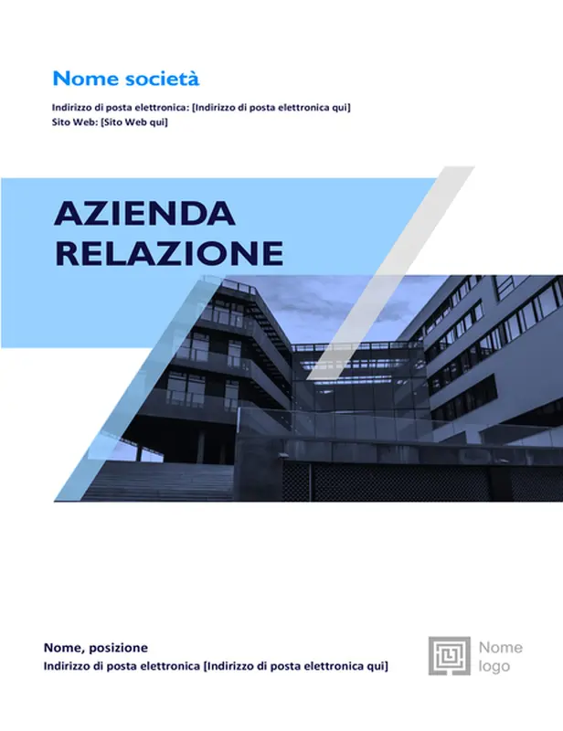 Report aziendale (progettazione grafica)