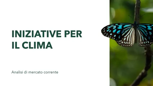 Presentazione per un corso naturale modern geometric