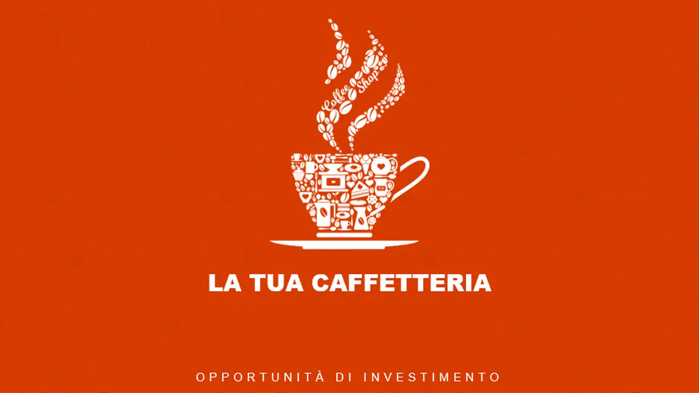 Presentazione lancio di un caffè modern-simple