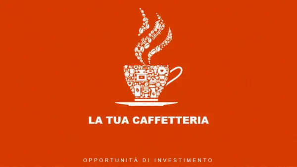 Presentazione lancio di un caffè modern-simple