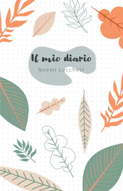 Diario puntato organic boho