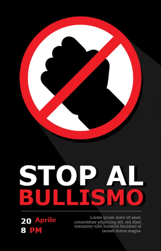 Poster di supporto modern-bold