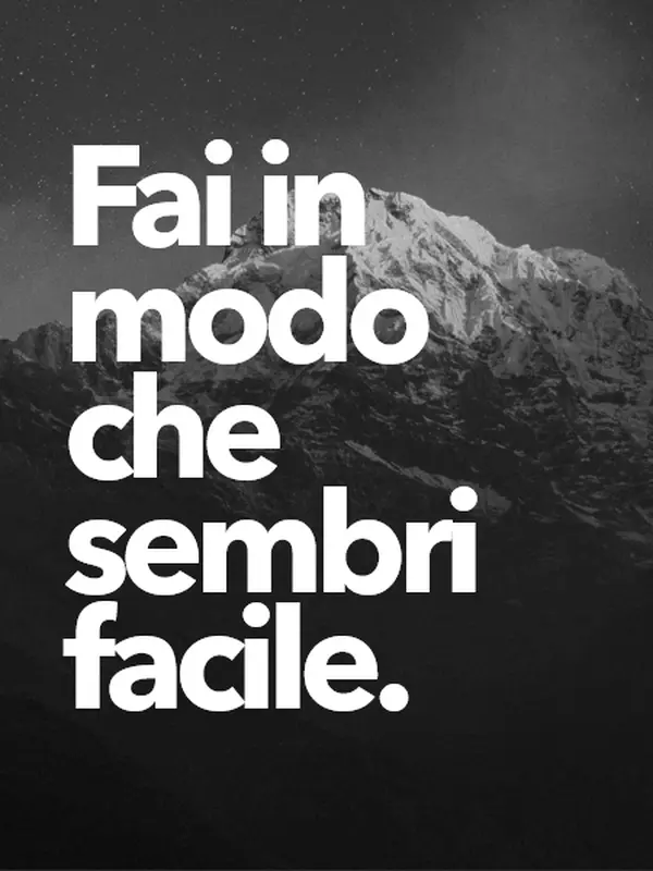 Poster bianco e nero modern-bold