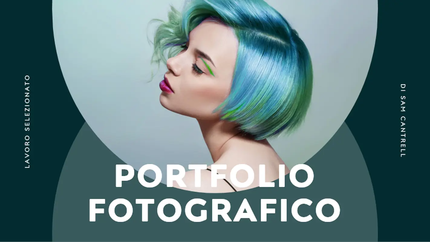 Portfolio fotografico (semplice moderno) organic simple