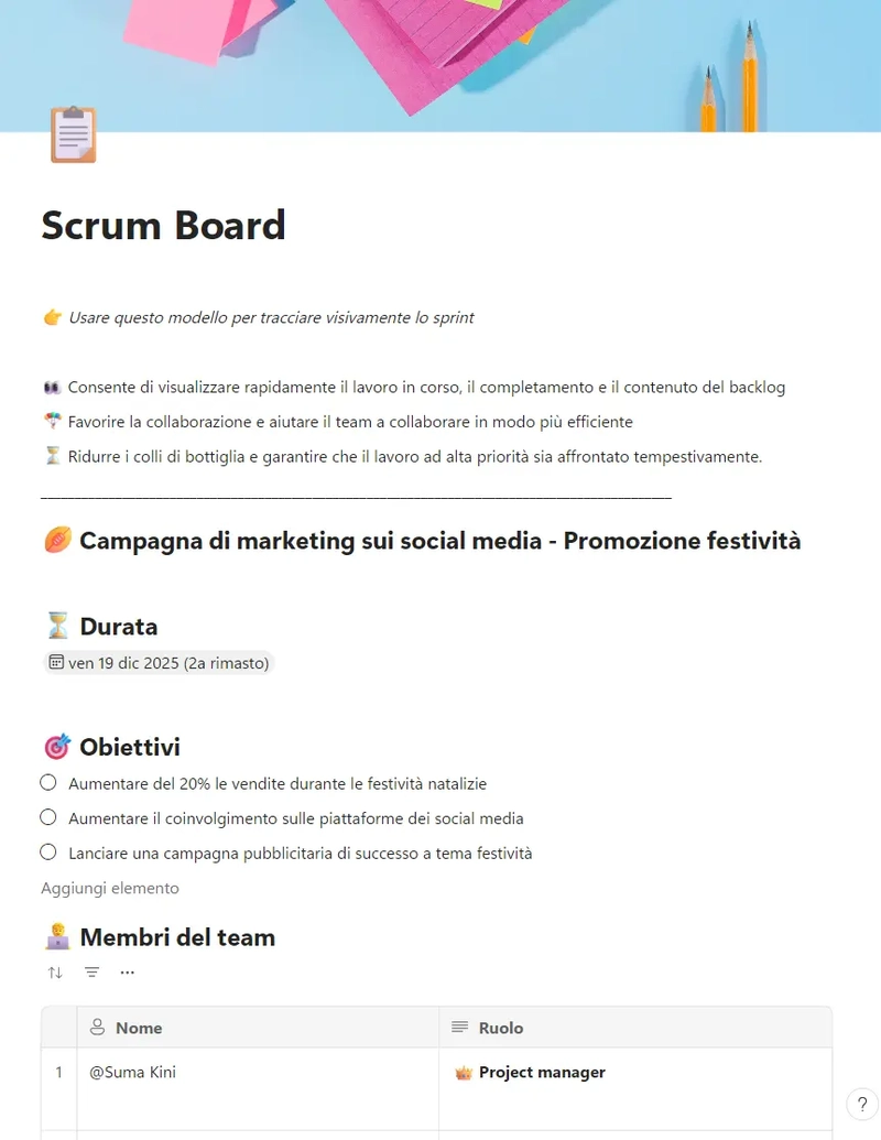 Scrum Board