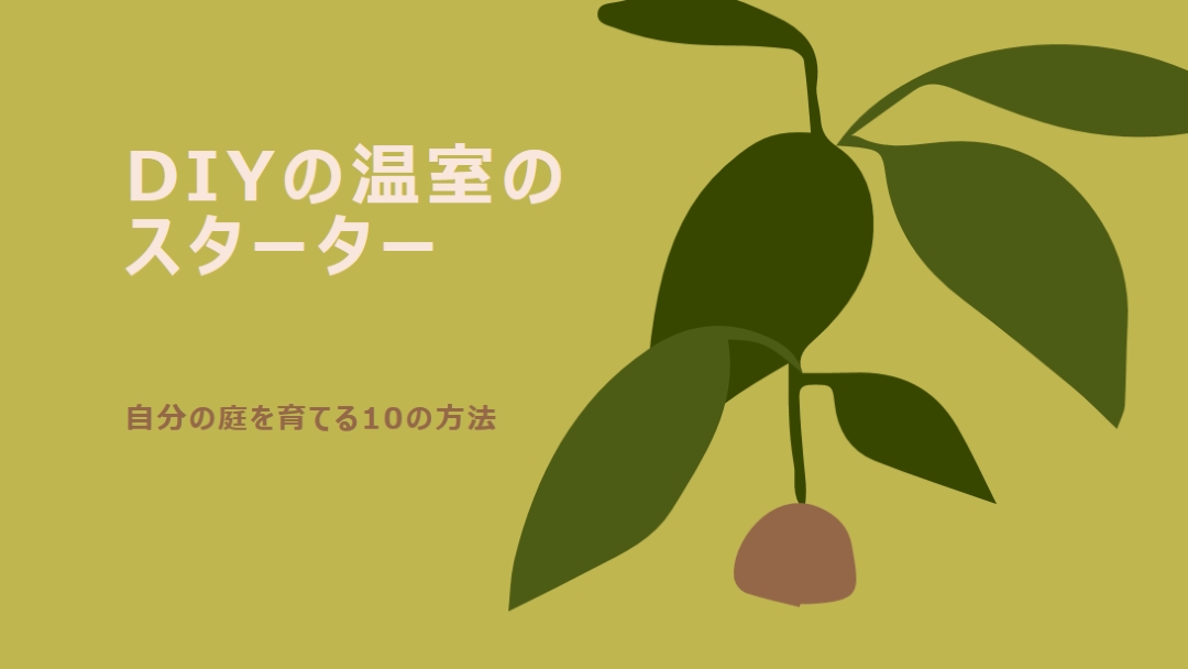 自分の庭を育てる green modern-color-block