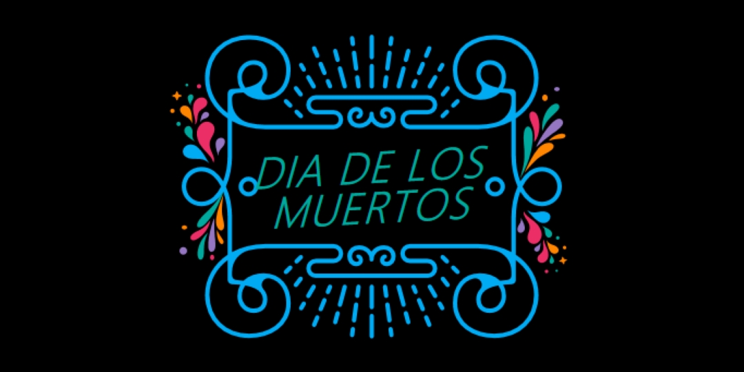 エル ディア デ ロス ムエルトス black modern-bold