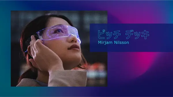 技術向けピッチ デッキ modern-simple