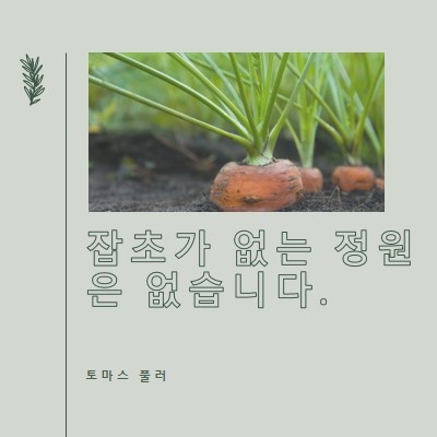 깊은 뿌리 green modern-simple