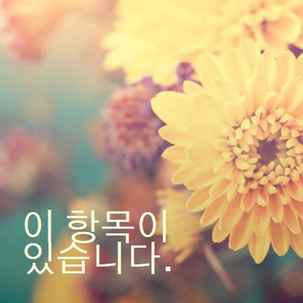 번영하는 꽃잎 yellow modern-simple