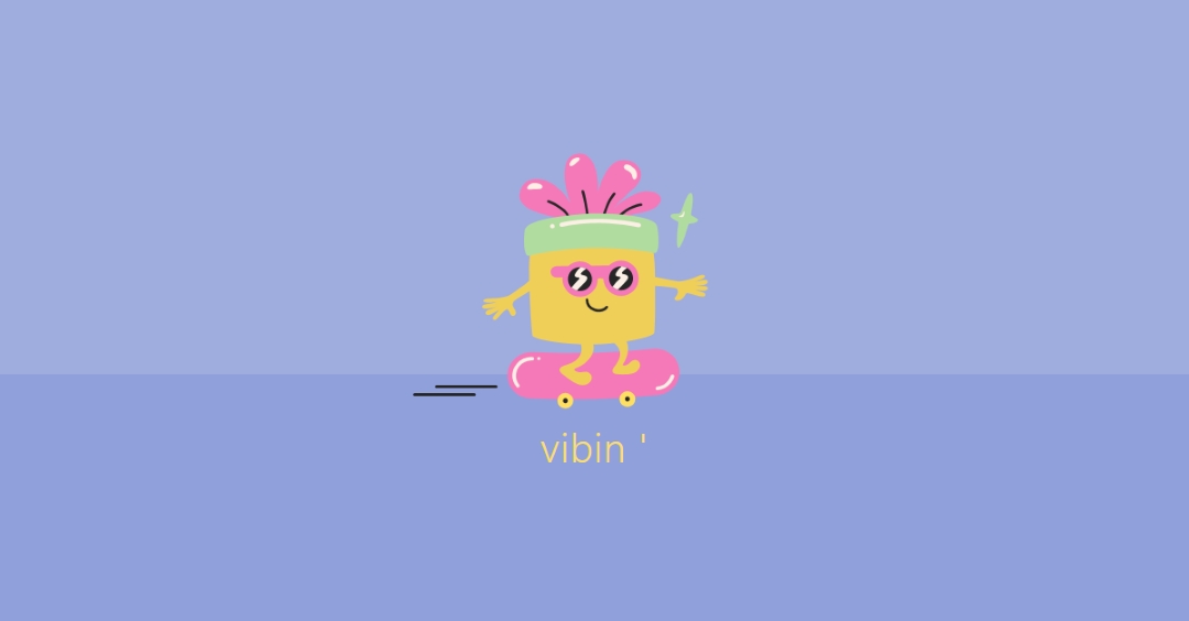 그냥 vibin' blue retro,groovy,skate,quirky,fun,offbeat