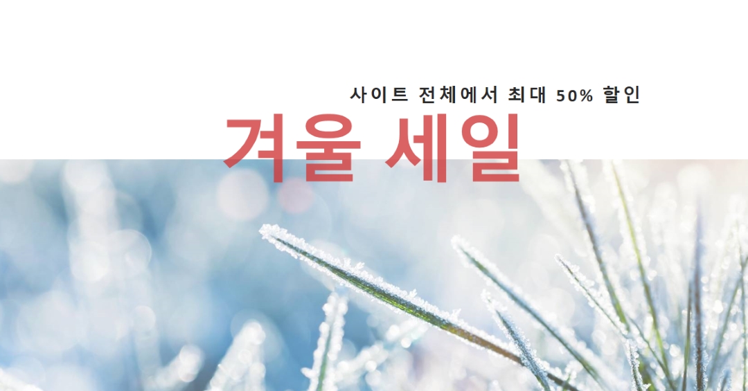 겨울 아침 white modern-simple