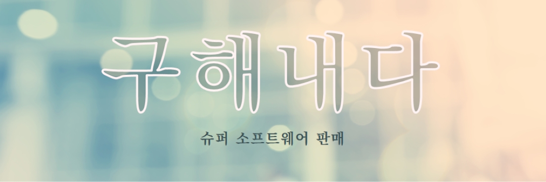슈퍼 소프트웨어 판매 blue modern-simple