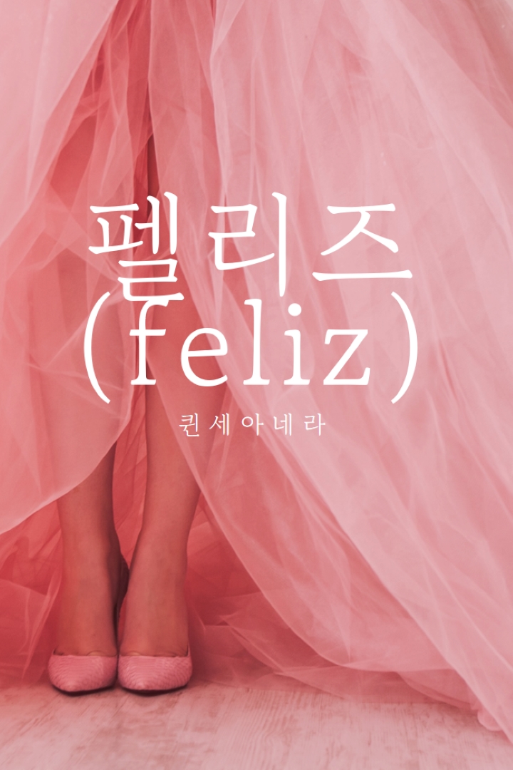 퀸시네라 색 pink modern-simple