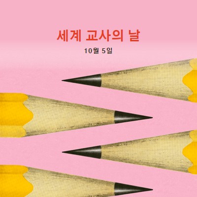 기능 교사 pink modern-bold