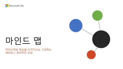 마인드 맵 modern simple