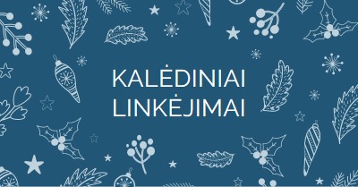 Kibirkštys sezonas blue whimsical-line