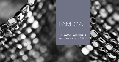 Valymas black modern-simple