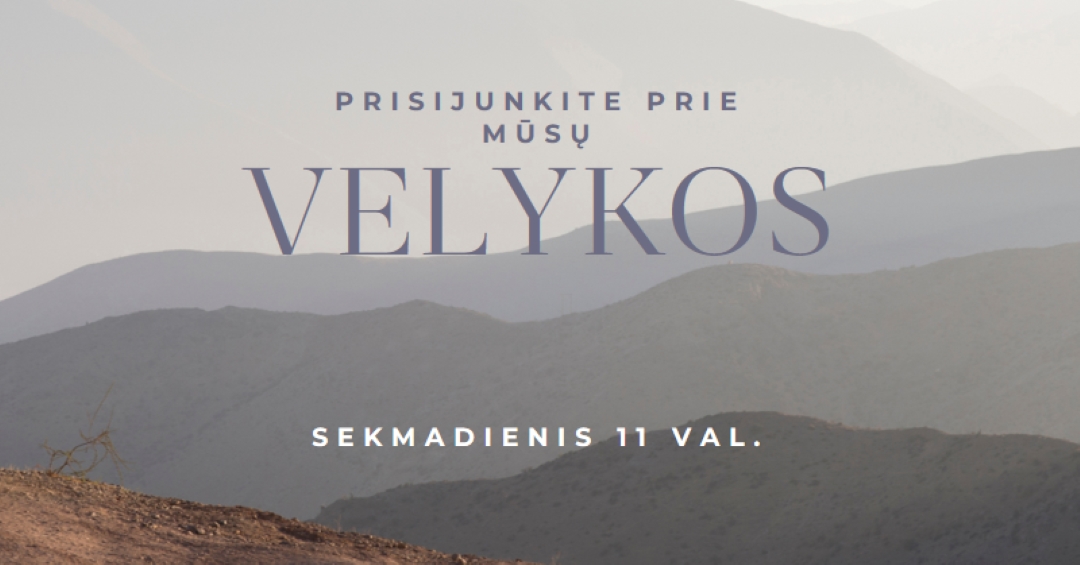 Kviečiame šv. Velykų sekmadienį gray modern-simple