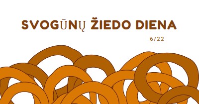 Žiedai pagal keliolika orange whimsical-line