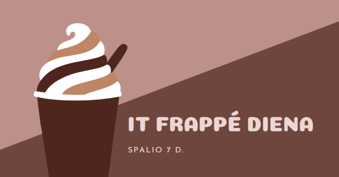 Švęskite naudodami sip brown modern-color-block