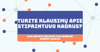 Sužinokite apie stiprintuvo kadrus blue modern-geometric-&-linear