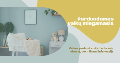 Pagrindinė vaikiška lovelė blue organic-simple