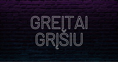 Jau greitai su jumis purple modern-bold