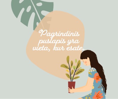 Pagrindinis puslapis yra visur, kur esate gray organic-simple