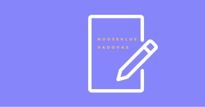 Stiliaus vadovas blue modern-simple