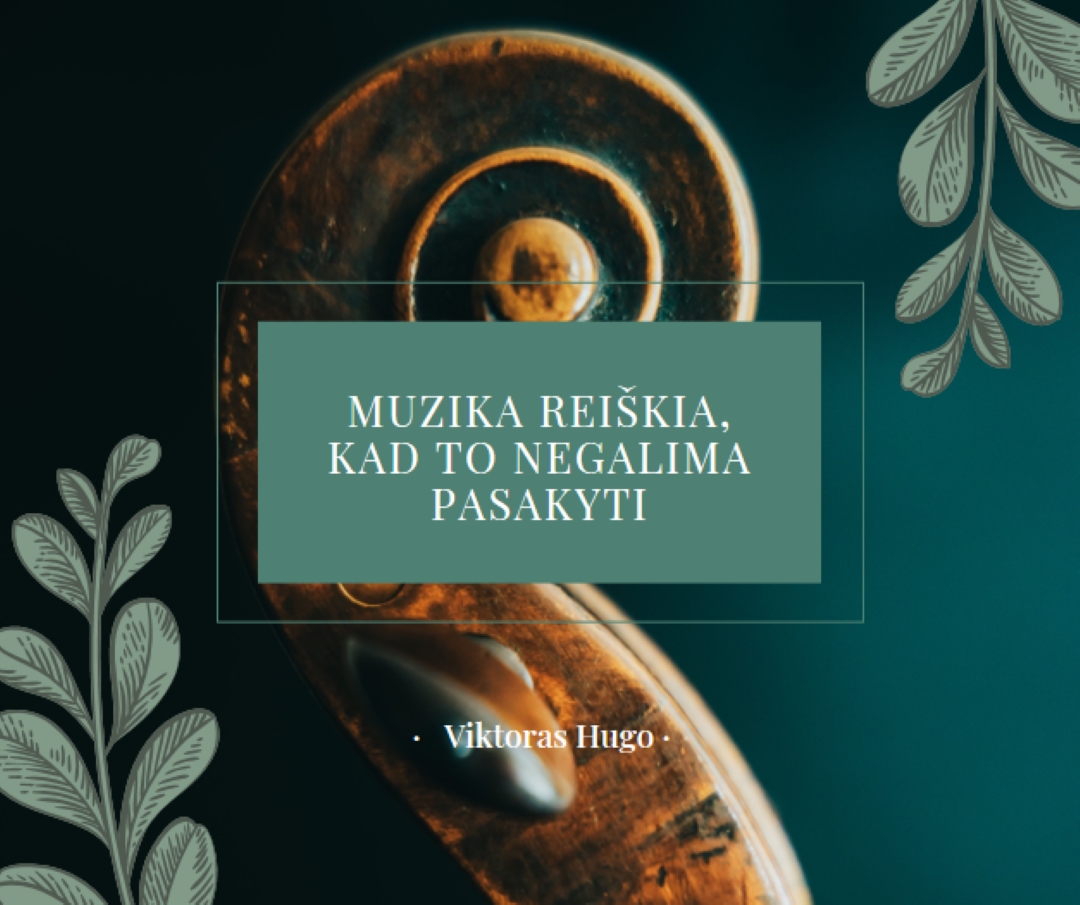 Eilutės teorija black vintage-botanical