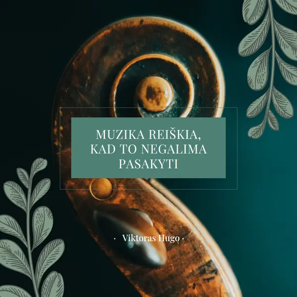 Eilutės teorija black vintage-botanical