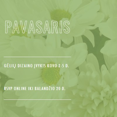 Pavasario oro kvapas green modern-simple