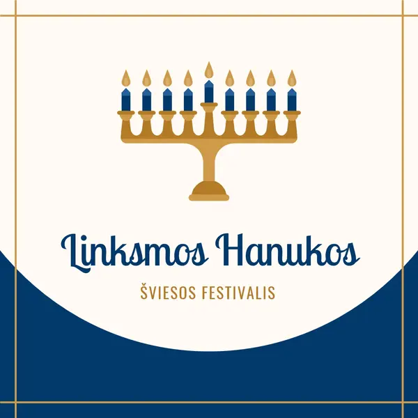 Menorah aura white modern-color-block