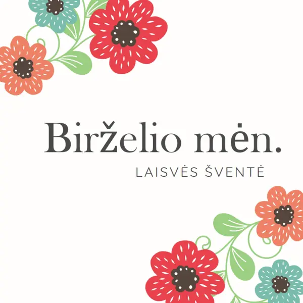Birželio mėn. žydėjimas white organic-boho