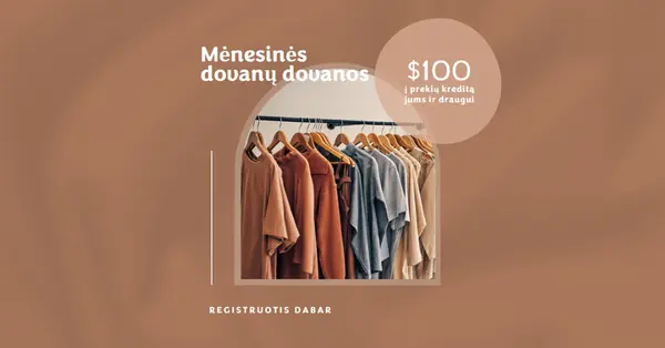 Terakotos tekstilė brown organic-simple