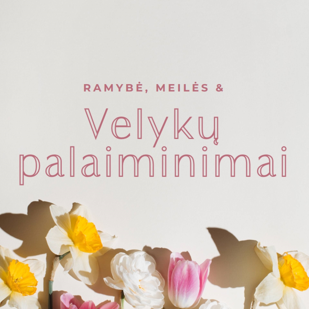 Velykų ramybė ir meilė gray modern-simple